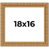 PosterPalooza | Contemporary Gold Picture Frame - UV Acrylic, Backing Board, Hanging Hardware Included - 2 of 4