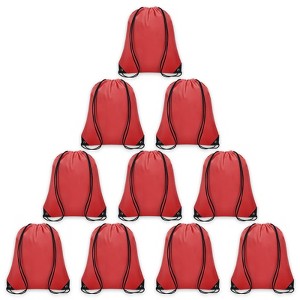 Polyester Drawstring Bags, Gym Sports Cinch Bag Backpack Amazon.com | PATIKIL Drawstring Backpack Bags, 5 Pack Sports  main image 3