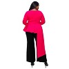 L I V D Women's Sanctuary Asymmetrical Peplum Top - 3 of 3
