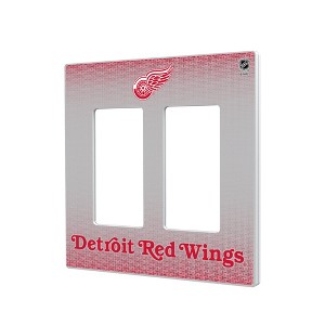 NHL Eastern Conference Teams Linen Hidden-Screw Light Switch Plate for Double Rocker - 1 of 4