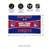 Evergreen Come Back with Tickets New York Rangers 28" x 16" Woven PVC Indoor Outdoor Doormat - 2 of 4