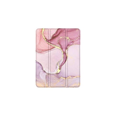 SaharaCase Marble Series Folio Case for Apple iPad Pro 11 inch (2nd 3rd and 4th Gen 2020-2022) Purple