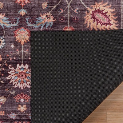 Cullen Brown Rectangular Machine-Made Polyester Area Rug