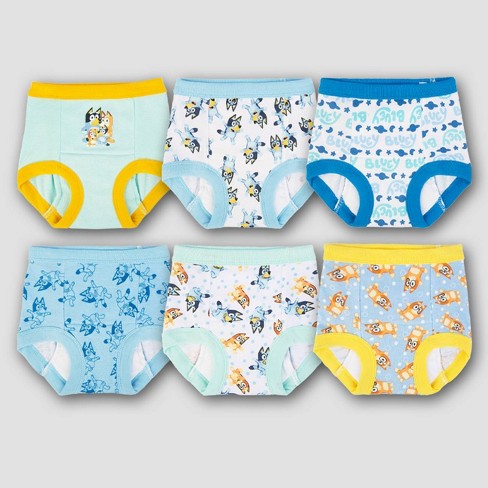 Toddler Bluey 6pk Training Underwear - 2t : Target