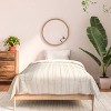 Deny Designs Little Arrow Design Co Branch Stripes Cream Comforter and Sham Set - 3 of 4