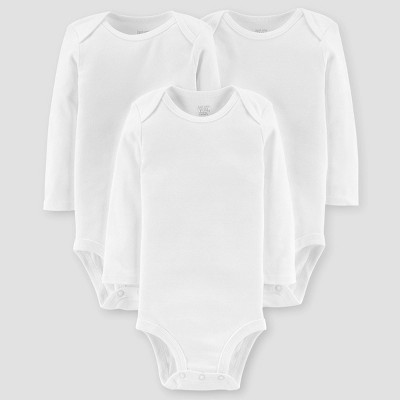 Simple Joys made by Carters Child Size 3-6 Months White Onesie