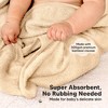 KeaBabies 2pk Snuggle Baby Towels with Hood for Newborn Girls, Boys, Toddlers, Soft & Absorbent Hooded Baby Bath Towels - 4 of 4