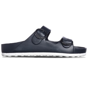 Ccilu Horizon Check Men Casual Beach Slide Sandals with Adjustable Buckle Straps - 1 of 4