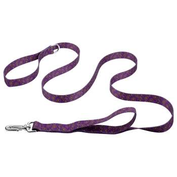 Country Brook Petz Purple Paisley Deluxe Reflective Dog Leash
