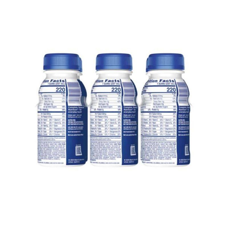 Ensure Original 9g Protein Nutrition Shake Bottles - Vanilla - 8 fl oz/6pk, 3 of 11