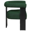 Coaster Home Furnishings Ramona Boucle Upholstered Accent Side Chair Green and Black - 4 of 4