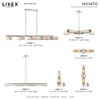 Livex Lighting Novato 3 - Light Chandelier in  Brushed Nickel - 2 of 2