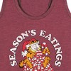 Women's - Garfield - Seasons Eatings Graphic Racerback Tank - 2 of 4