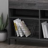 VYNXARIA Cube Unit Bookcase Cabinet for Living Room, Office, Dining Room ,Dark Brown - 3 of 4