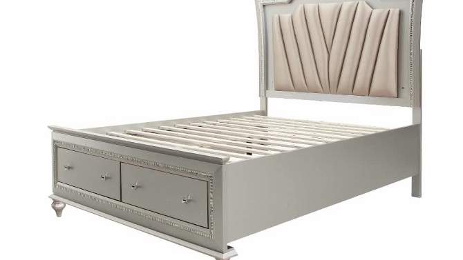 Kaitlyn Bed with LED Headboard - Acme Furniture, 2 of 7, play video