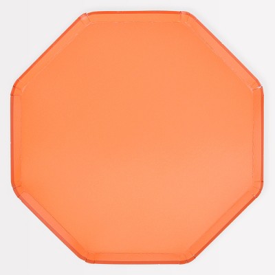 Meri Meri Papaya Dinner Plates (Pack of 8)
