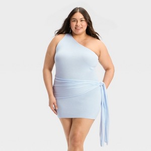 Women's Side-Tie Mini Sweater Dress - Wild Fable™ - 1 of 3