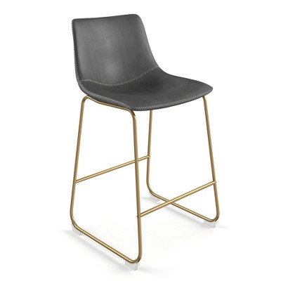 target leather bar stools