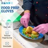 Hand-E Nitrile Exam Gloves, 3 Mil Thickness, Latex & Powder Free, Perfect for Cleaning & Cooking - 1000 Pack - 4 of 4