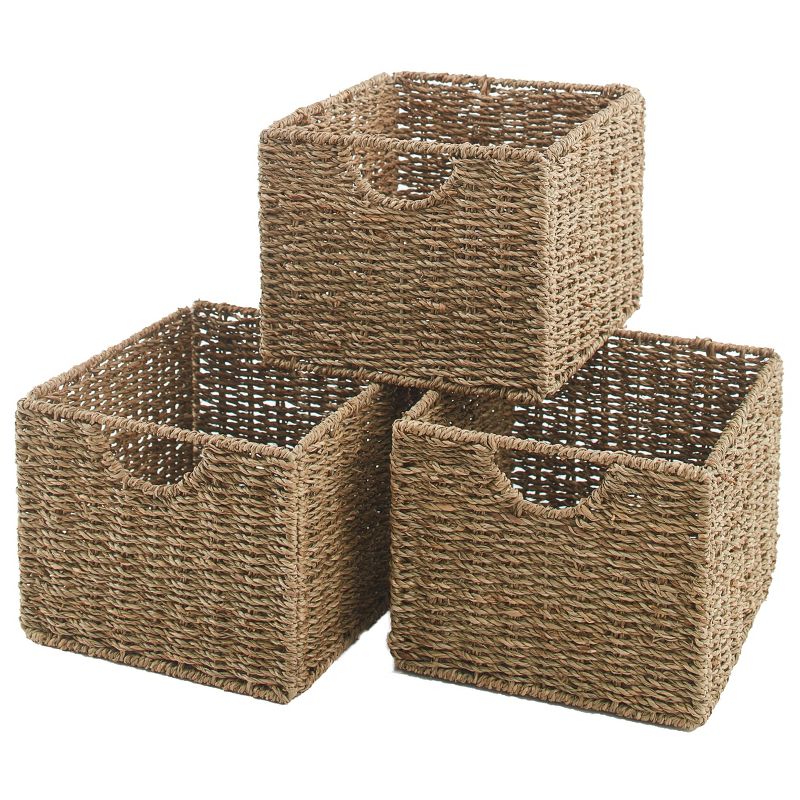 The Lakeside Collection Set of 3 Storage Baskets, 1 of 5