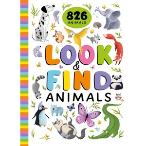 Look and Find Animals - (Look & Find) by  Clever Publishing (Hardcover) - 1 of 1