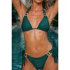 Moda Minx 'Antigua' Forest Triangle Bikini Top - 4 of 4