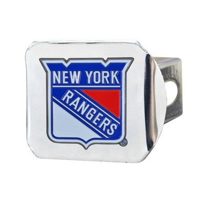 NHL New York Rangers Metal Emblem Hitch Cover