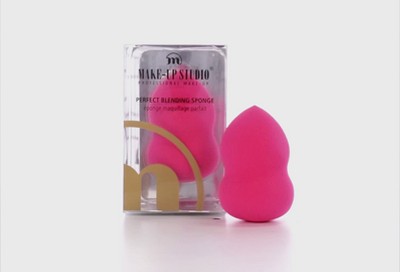 Zodaca Makeup Sponge Droplet Shape, Light Pink Beauty Blender : Target