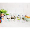 Silver Buffalo Rick and Morty 16-Ounce Pint Glasses | Set of 4 - 2 of 4