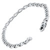 Pompeii3 Men's Link 14k Gold (17gram) or Platinum (28gram) 6mm Bracelet 8" - 2 of 4