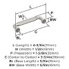 Amerock Cowrie Pull for Cabinets, Drawers, and Furniture - 3 of 4
