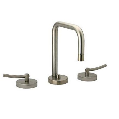 ALFI Metrohaus Lavatory Widespread Faucet with Swivel Spout, Pop-up Waste and Lever Handles