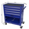 4-Drawer Heavy-Duty Rolling Tool Chest with Brake Wheels & Tool Set, Garage Storage Cabinet(Includes 60-Pc Tool Kit) - 3 of 4