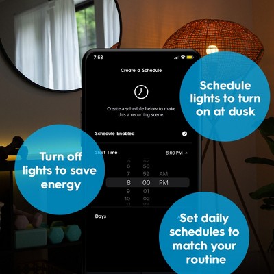 16ft Smart Color Changing LED Light Strip with Remote Control