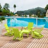 WestinTrends 5-Piece Modern Adirondack Outdoor Rocking Chair with Side Table Set - 2 of 2