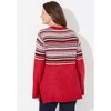 Catherines Women's Plus Size Fair Isle Pullover Sweater - image 3 of 4