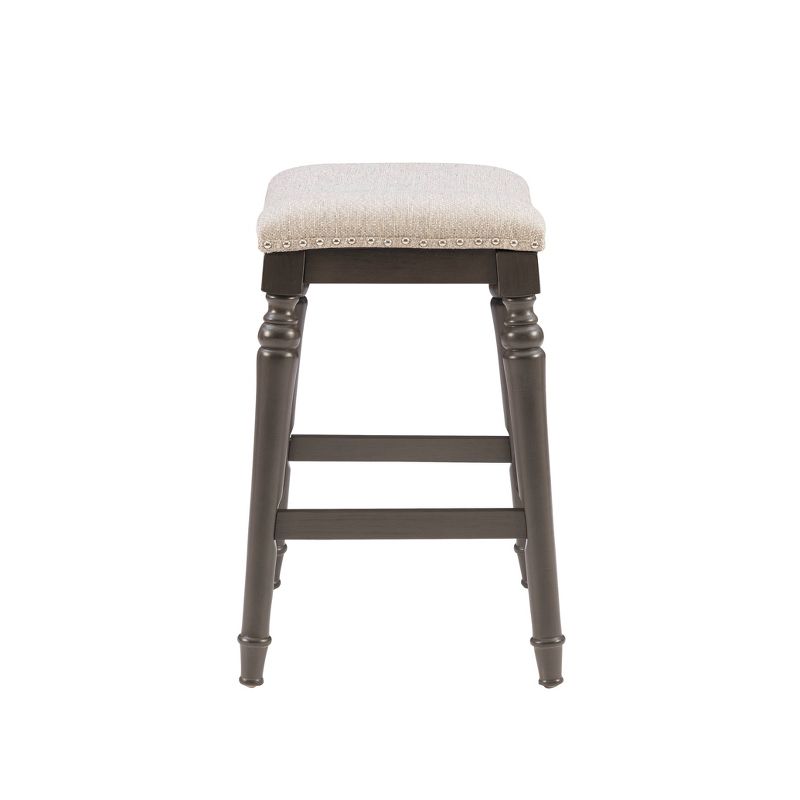 Brayden Big and Tall Backless Wood Counter Height Barstool - Powell, 5 of 13