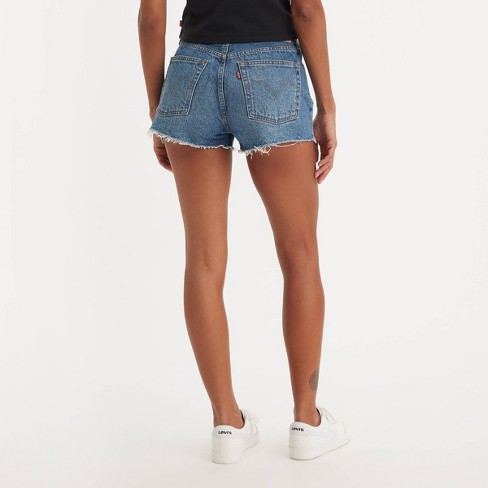 Levi's® Women's High-Rise Original Jean Shorts - Darn It Now 24