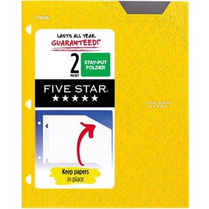 Five Star 2 Pocket Plastic Folder - 1 of 4