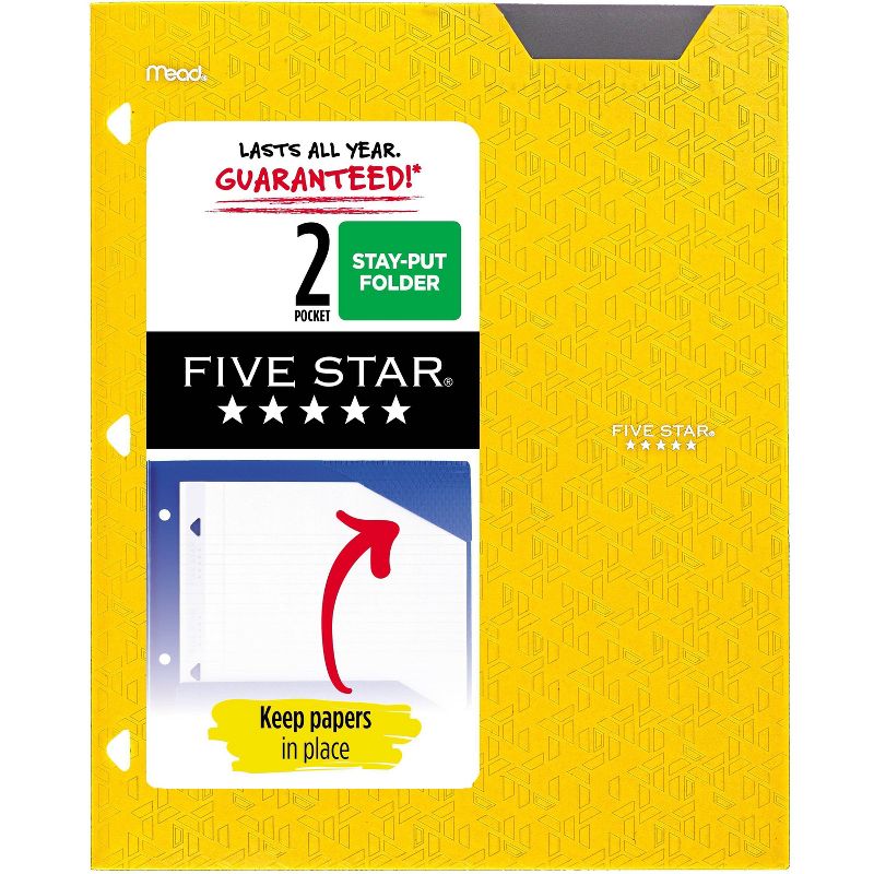 Five Star 2 Pocket Plastic Folder, 1 of 9