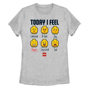 Women's LEGO Today I Feel Expressions T-Shirt - 1 of 4