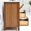 Mshliw 24 Inch Bathroom Vanity with Ceramic Sink, Modern Freestanding Cabinet with 3 Drawers, Compact Storage Vanity for Small Bathrooms - 2 of 4