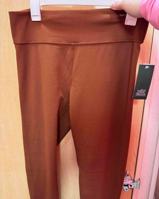 Women's High-waisted Butterbliss Leggings - Wild Fable™ Brown 1x : Target