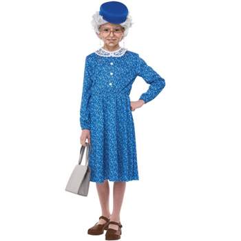 California Costumes Old Lady Child Costume Kit : Target