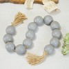 VIP Wood 27 in. Gray Decorative Bead Strand - 2 of 4