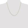 Black Bow Jewelry 0.7mm, 10k Yellow Gold, Box Chain Necklace - 2 of 4