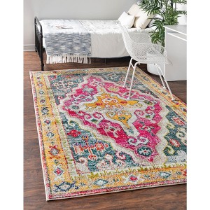 Unique Loom    Vita Haring Area Rug - 1 of 4