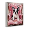 Stupell Industries Sweetest Dog Frenchie Framed Giclee Art, Gray, 16" x 20" - 2 of 4