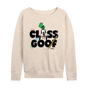 Women's - Disney - Class Goof Lightweight French Terry Slouchy - 1 of 4