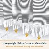 LunaLulinlk Tassel Shower Curtain Set with Hooks - 2 of 4